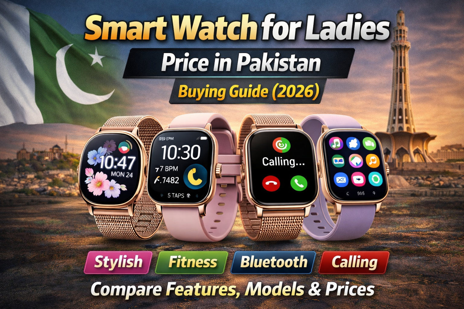 Smart Watch for Ladies Price in Pakistan
