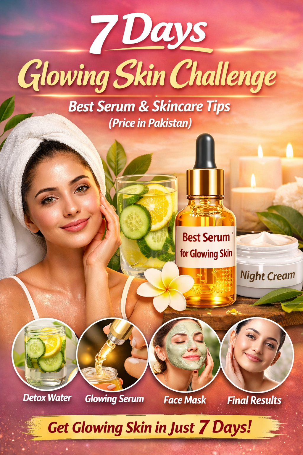7 day glowing skin challenge