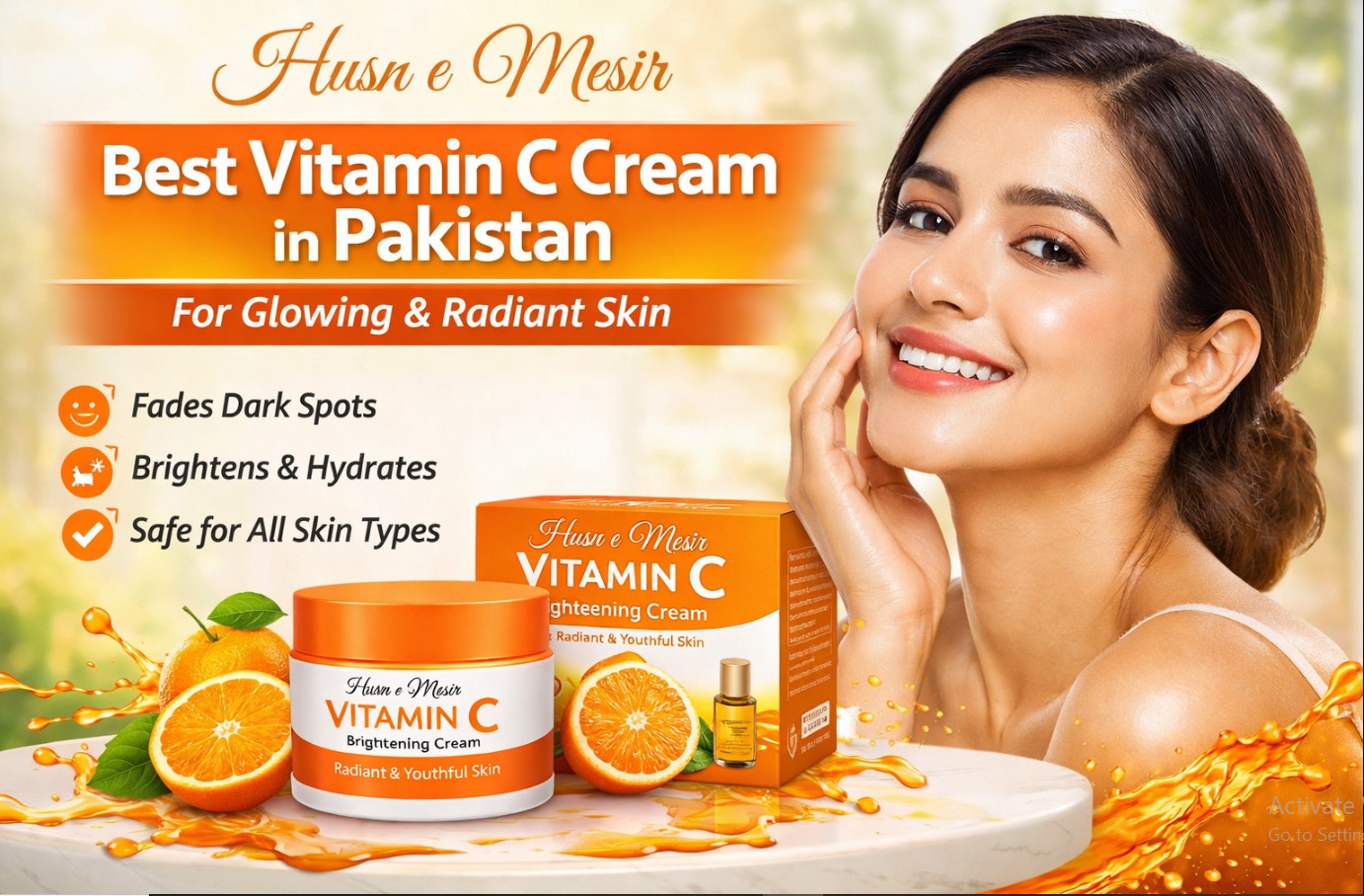 Husn e Mesir Vitamin C Cream