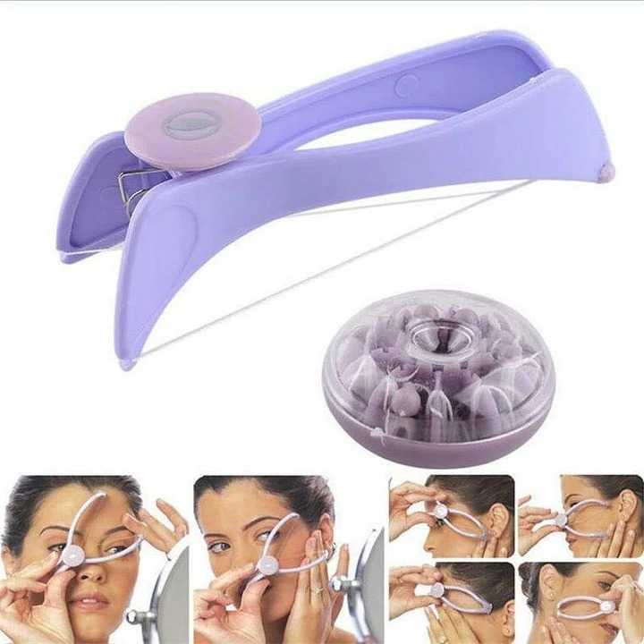 Slique hair threading machine for women painless facial hair removal device price in Pakistan