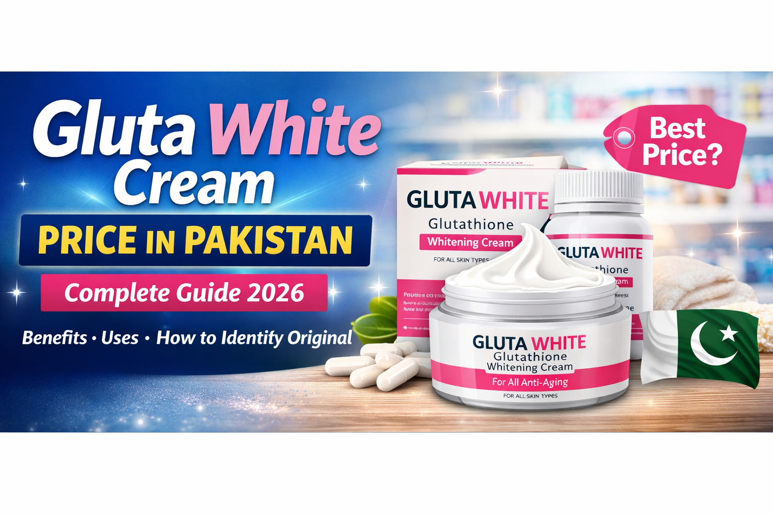 gluta white cream
