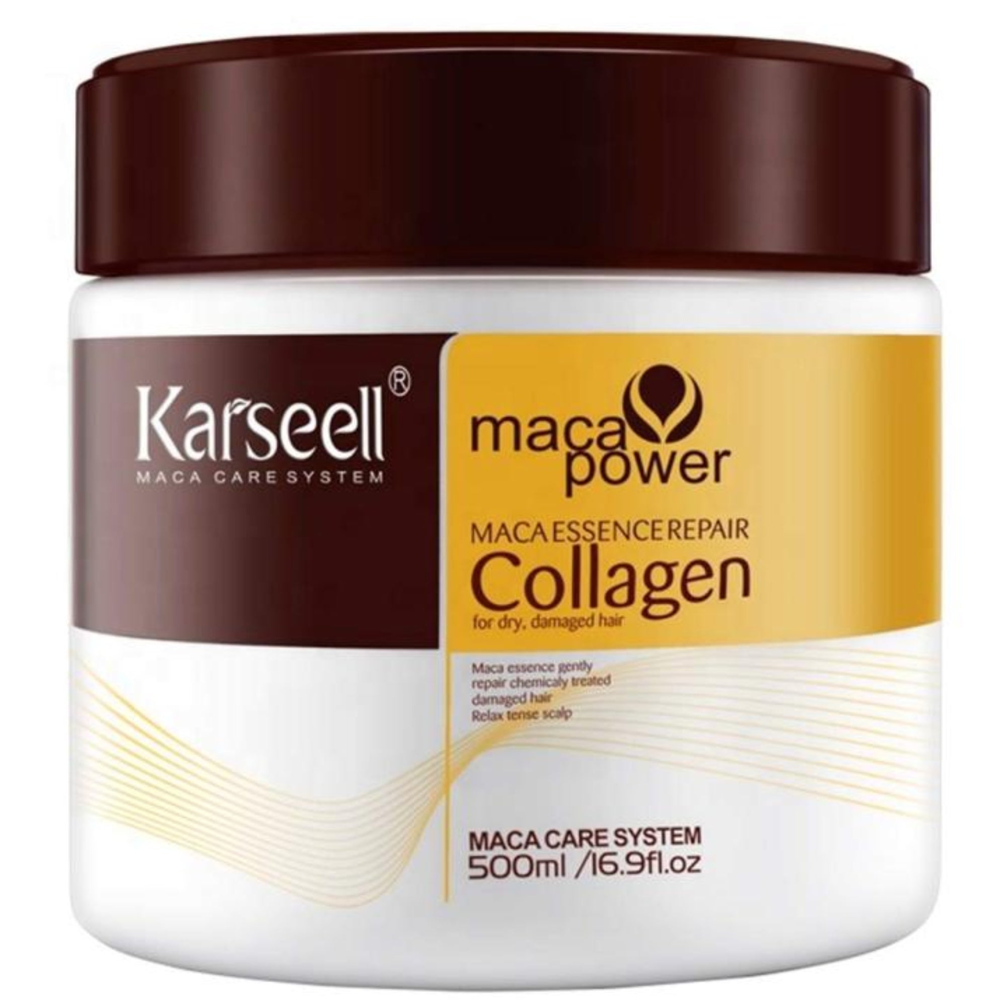 Karseell Collagen Deep Repair Hair Mask 500ml | Argan Oil & Collagen