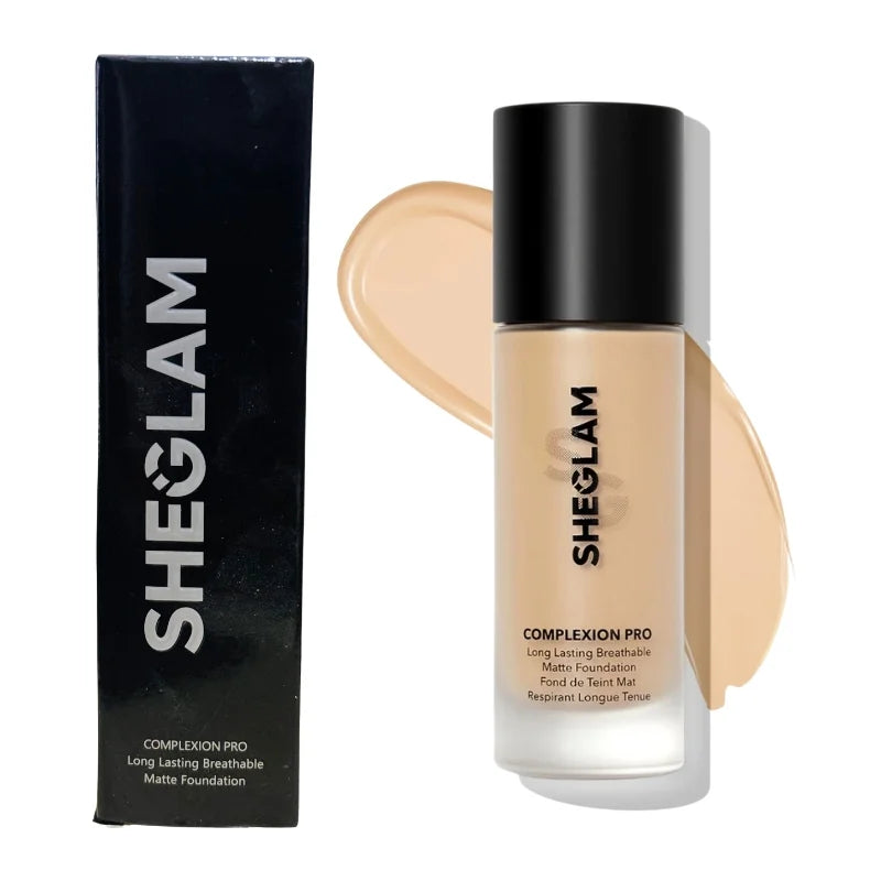 Sheglam Complexion Pro Matte Foundation | Nude | Long Lasting