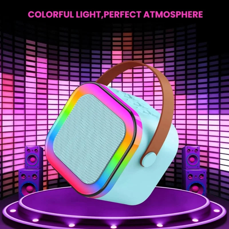 portable karaoke speaker with mic