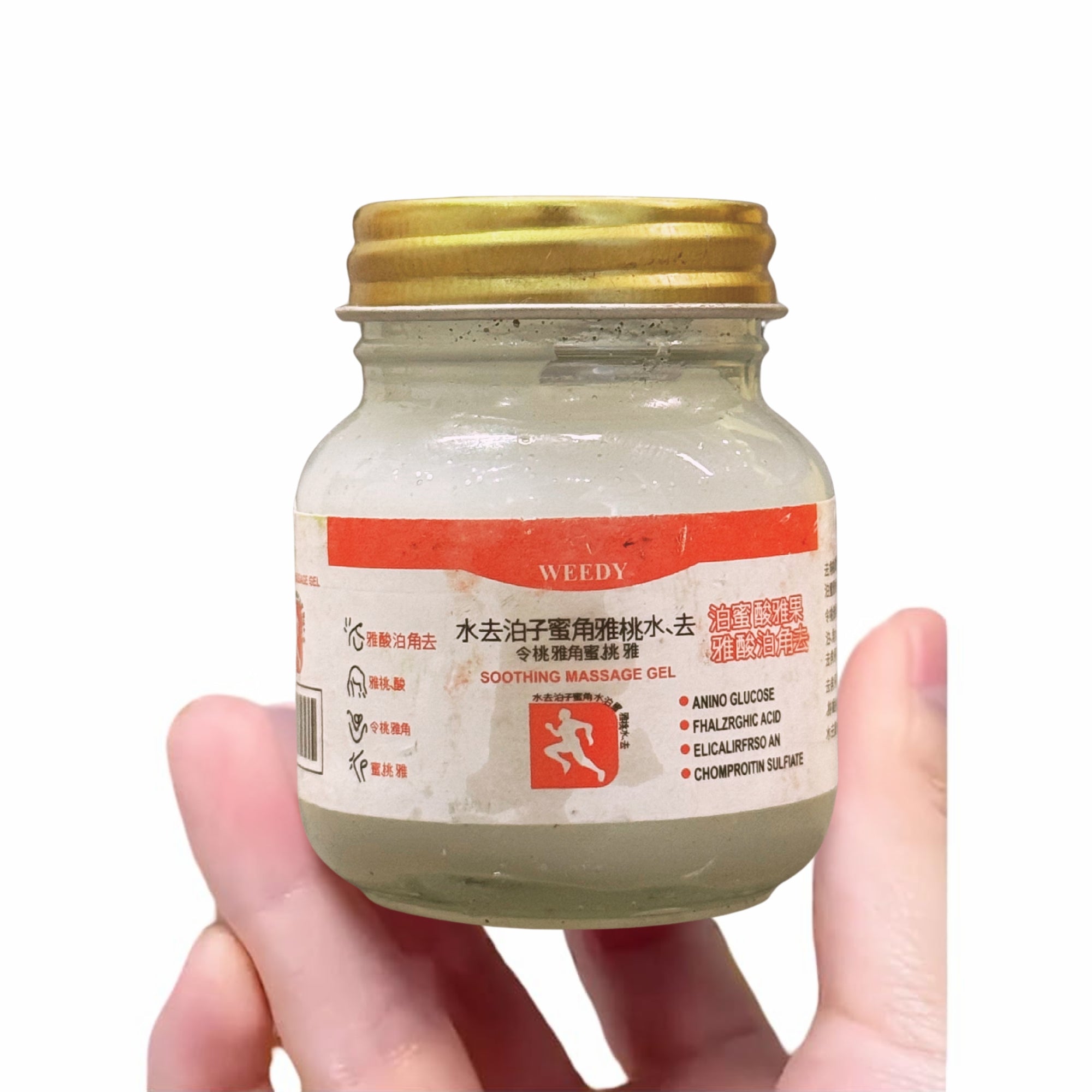 WEEDY Top Japanese Pain Gel | Rapid Relief from Muscle Tension