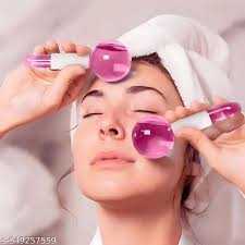 Ice Hockey Beauty Ball Pink Crystal Ice Hockey Ice Therapy Face