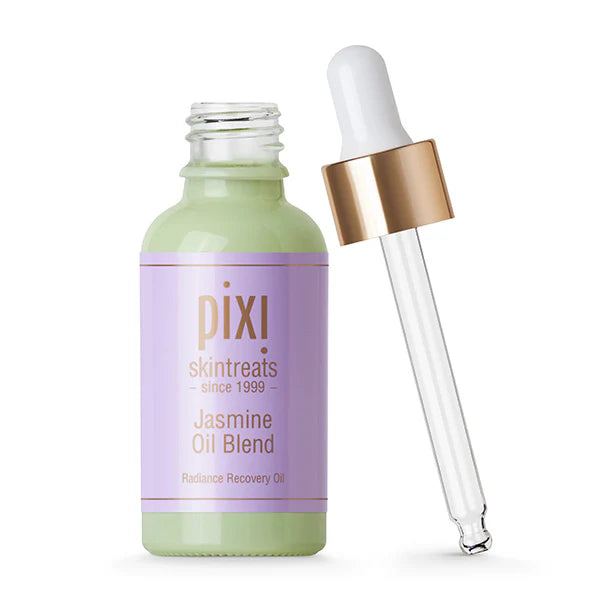 PIXI Jasmine Oil Blend bottle and dropper on a white background