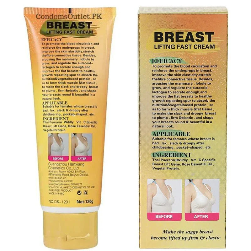 Daqan Papaya Extract Firming & Skin Elasticity Cream | Organic Herbal Formula (120ml)