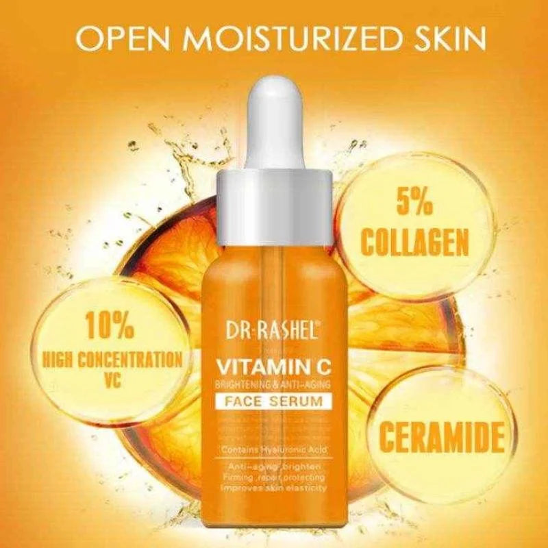 Dr. Rashel Vitamin C Brightening & Anti-Aging Face Serum | Skin Radiance