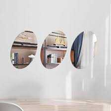 Unbreakable Mirror for Home Decor with Self Adhesive Double Tape