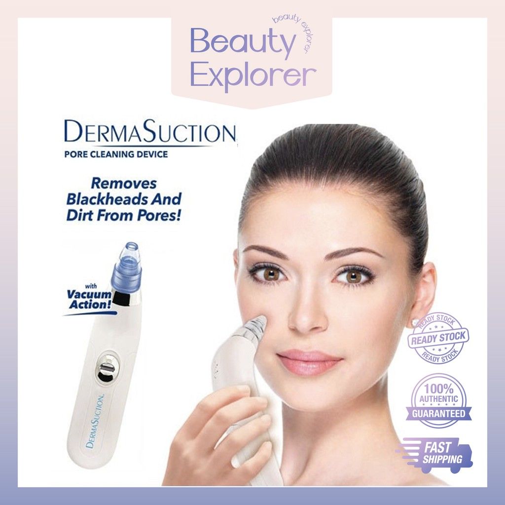 Blackhead Removal Machine | Derma Suction 3 In 1 Black Head Remover Machine