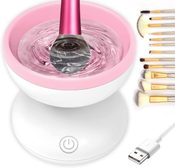 Electric Makeup Brush Cleaner Machine - Automatic |  USB Rechargeable