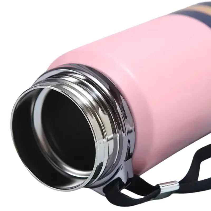 Digital Smart Vacuum 800ml Water Bottle | Stainless Steel Insulated Sports Bottle with LED Temperature Display